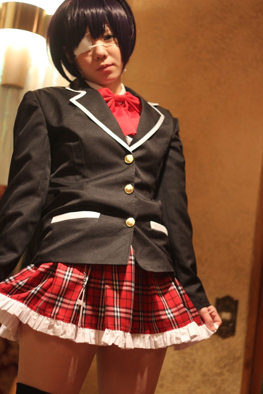 [Cosplay]  Hot Rikka Takanashi from Chuunibyou Demo Koi Ga Shitai